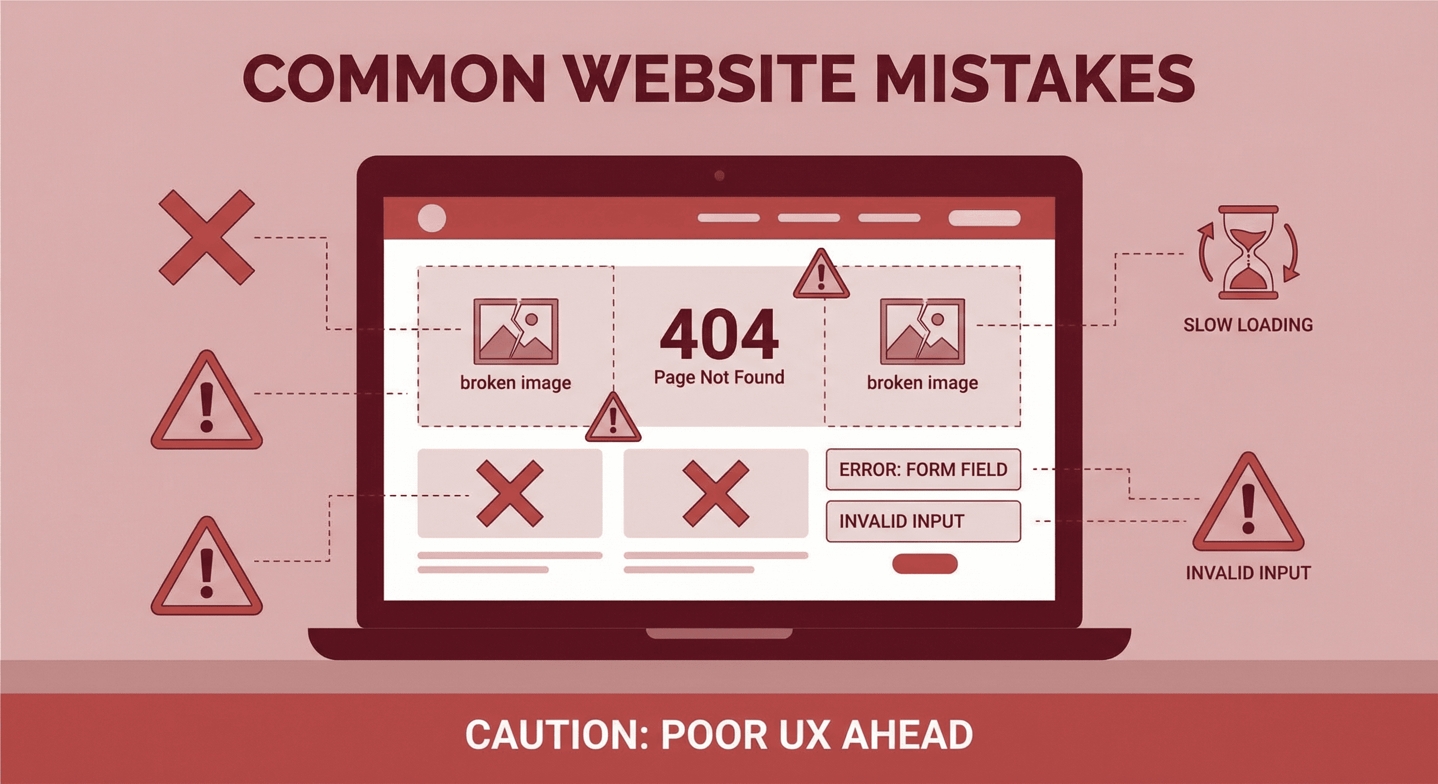 7 errores que matan tu página web (y espantan clientes)